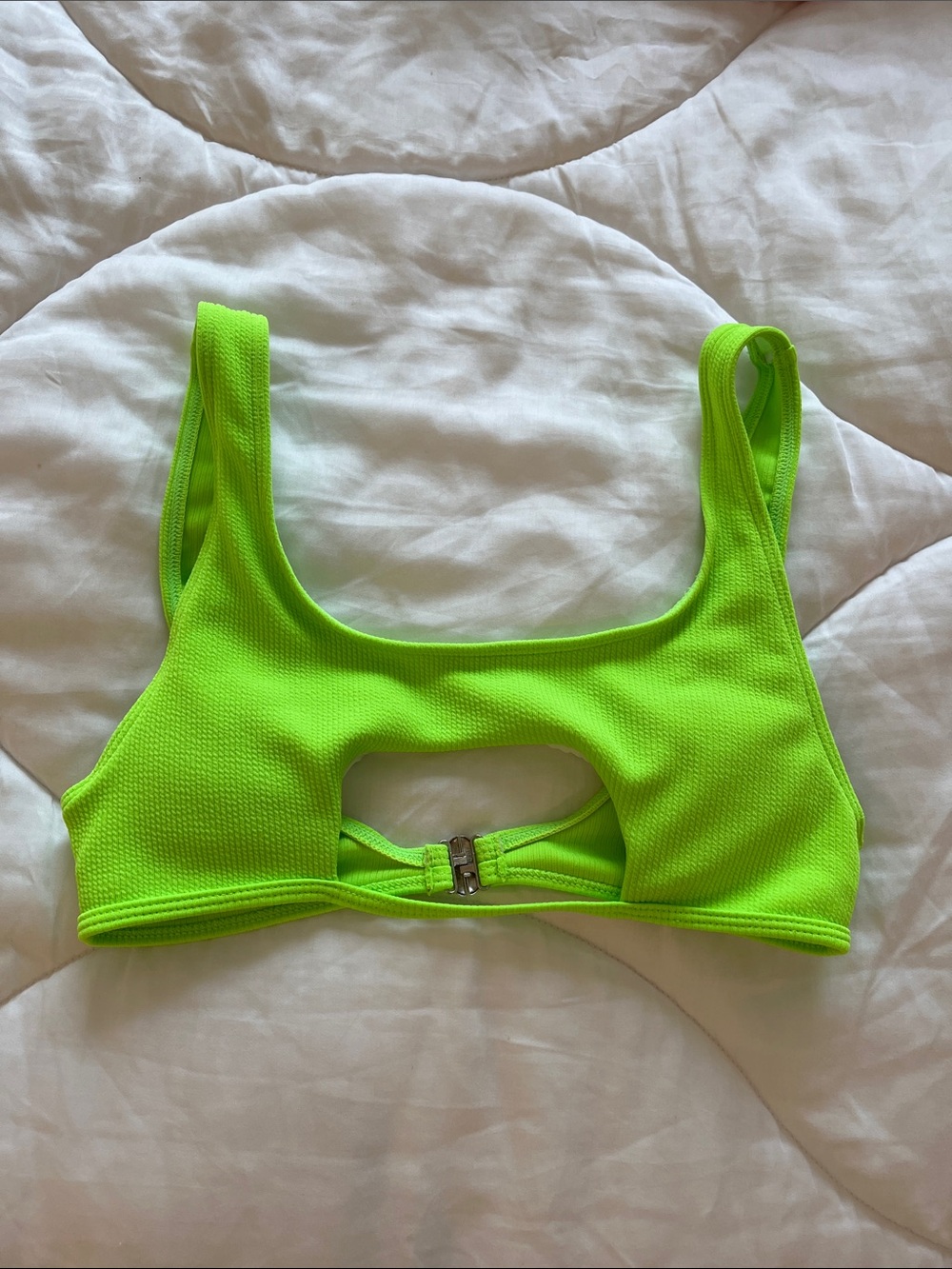 Cutout swim top